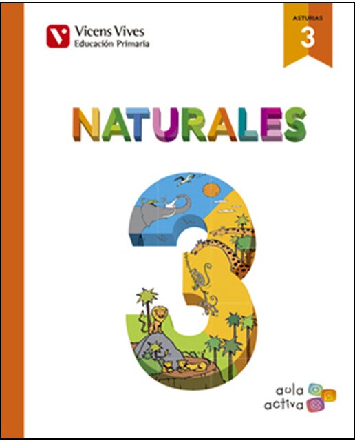 Imagen 0 de NATURALES 3 AUTO+ ASTURIAS SEPARATA (AULA ACTIVA)  (Tapa blanda)