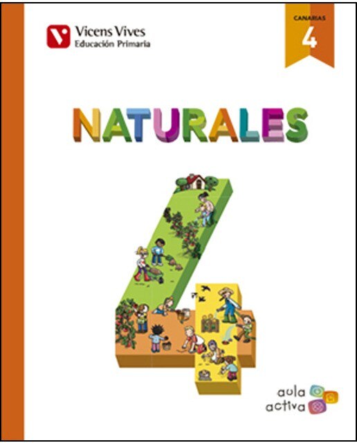 NATURALES 4 (AULA ACTIVA)+ CANARIAS SEPARATA (Tapa blanda) 1