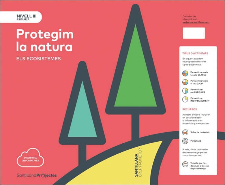 Portada de NIVELL III PRI PROTTEGIM LA NATURA. ELS ECOSISTEMES - 9788491305958