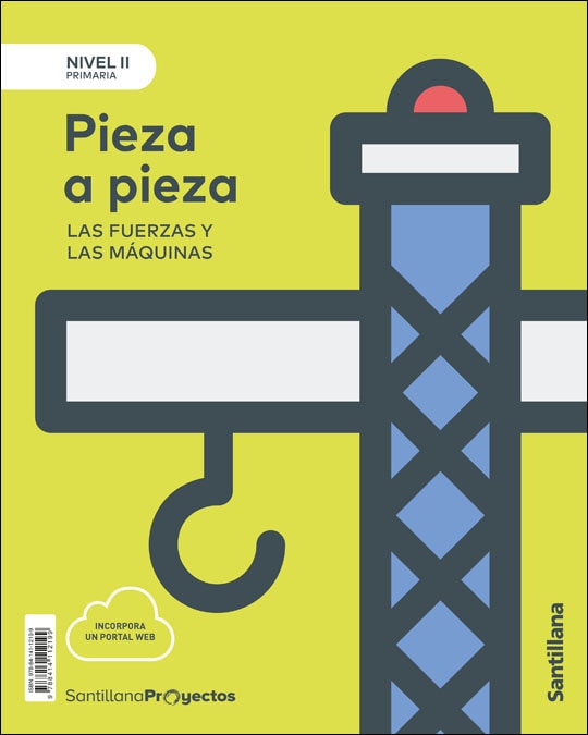 Portada de NIVEL II PRI PIEZA A PIEZA LAS MAQUINAS (Tapa blanda).