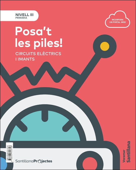 Portada de NIVELL III PRI POSA'T LES PILES!. CIRCUITS ELECTRICS I IMANTS (Tapa blanda).