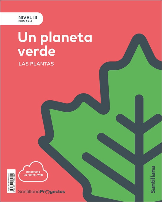Portada de NIVEL III PRI UN PLANETA VERDE. LAS PLANTAS (Tapa blanda).