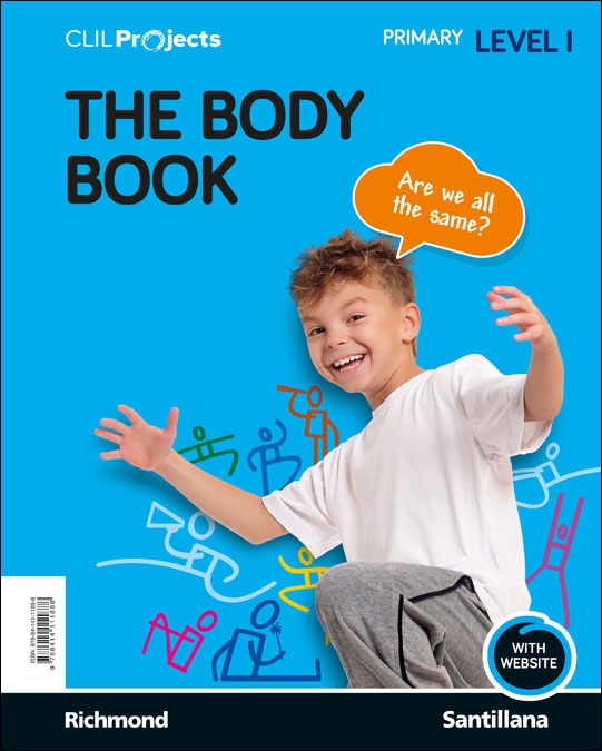 Portada de CLIL PROJECTS LEVEL I THE BODY BOOK (Tapa blanda).