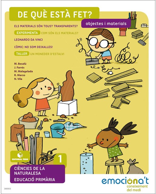 Imagen 0 de De què està fet. Objectes - MEdi 1 EPO - Emociona't  (Tapa blanda)