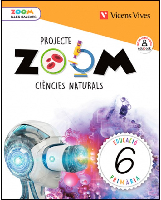 Portada de CIENCIES NATURALS 6 BALEARS (ZOOM) (Tapa blanda).