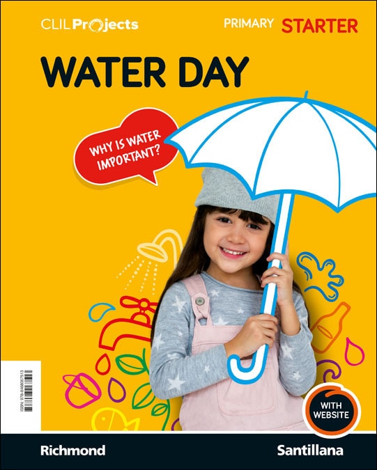 Portada de CLIL PROJECTS LEVEL STARTER WATER DAY (Tapa blanda).