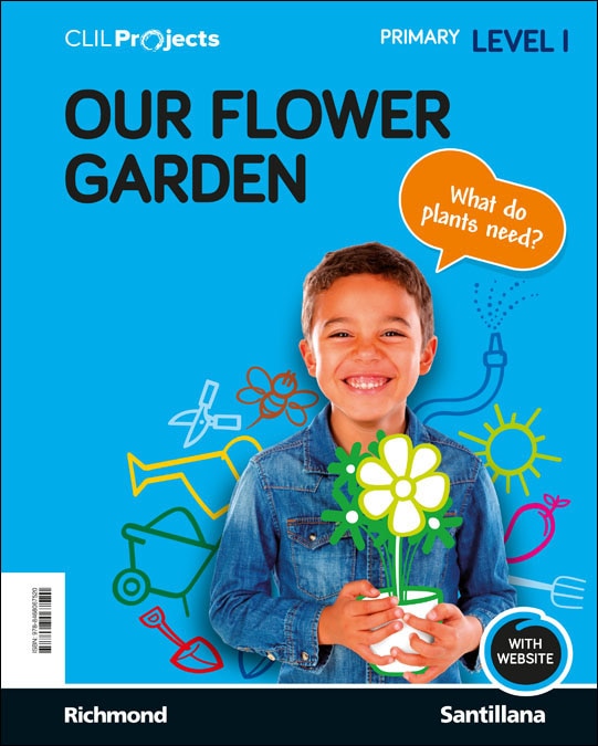 Portada de CLIL PROJECTS LEVEL I OUR FLOWER GARDEN (Tapa blanda).