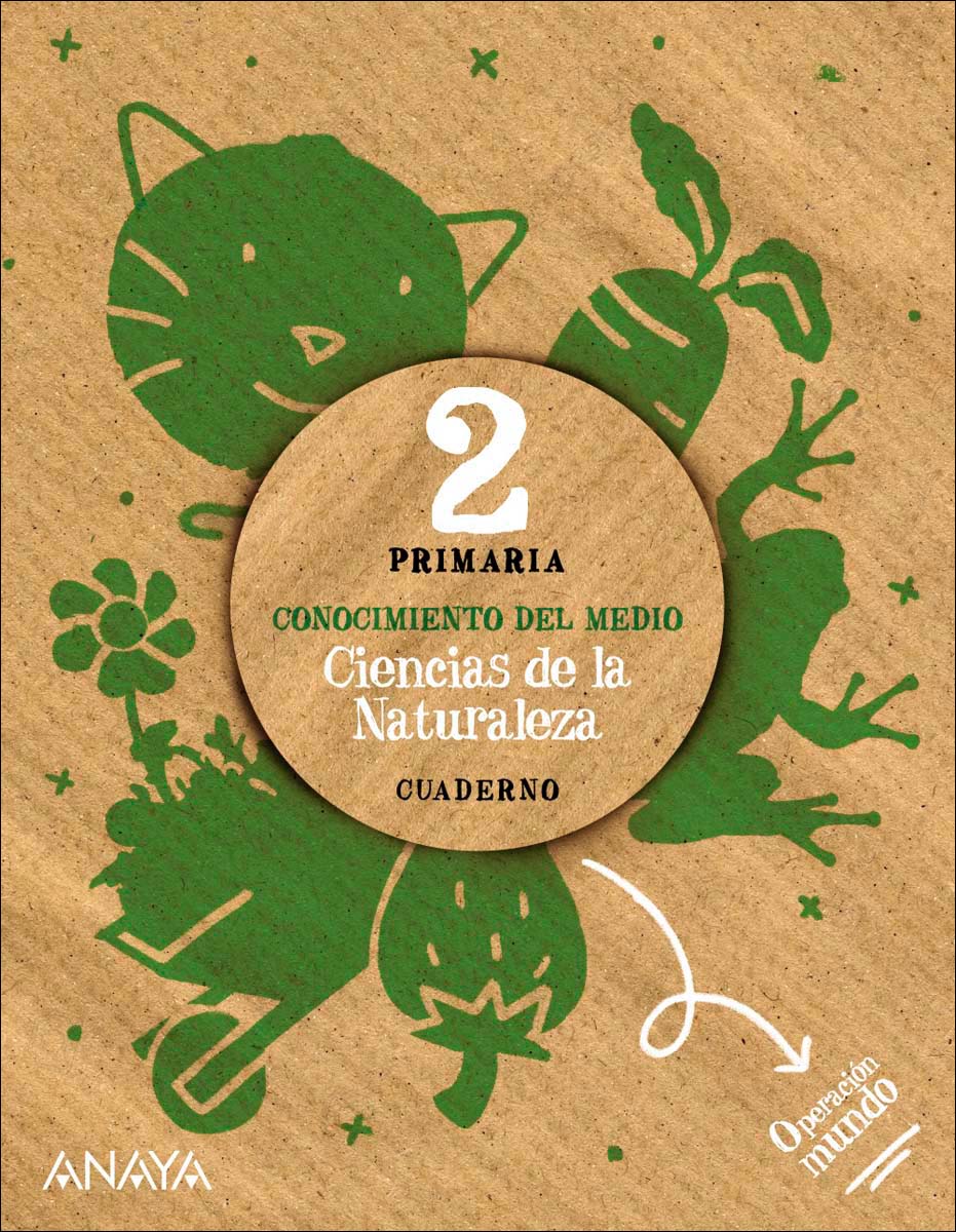 Imagen 0 de Ciencias de la Naturaleza 2. Cuaderno. (Tapa blanda)