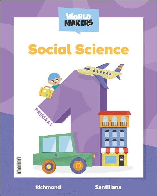 Portada de SOCIAL SCIENCE 1 PRIMARY STUDENT'S BOOK WM ED22.