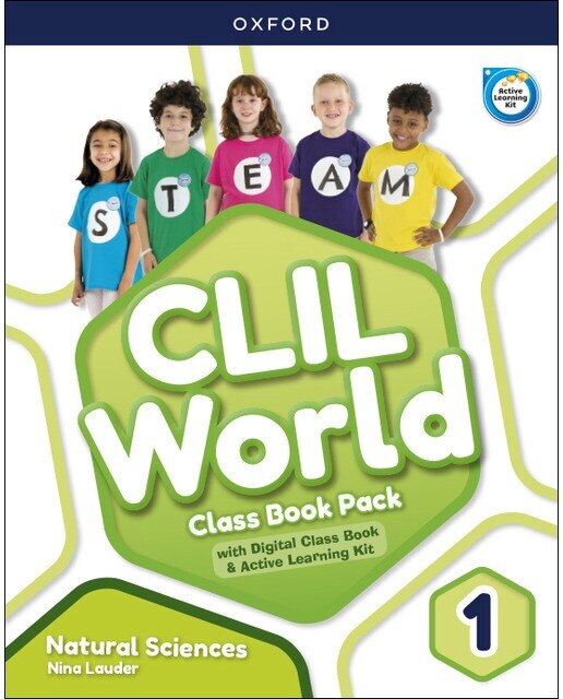 Portada de CLIL World Natural Sciences 1. Class Book.