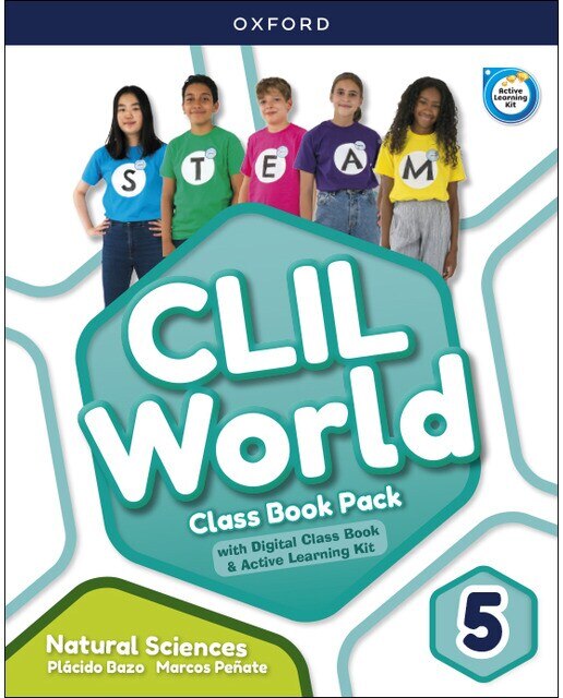 Portada de CLIL World Natural Sciences 5. Class Book.