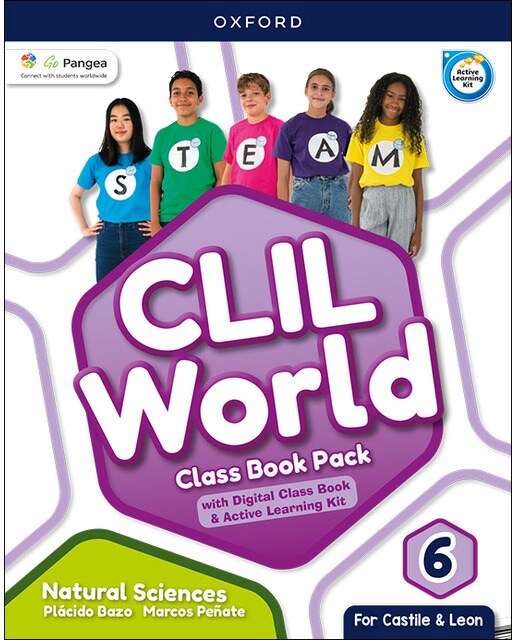 Portada de CLIL World Natural Sciences 6. Class Book (Castile & Leon)