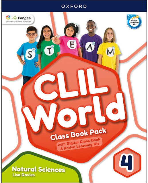 Portada de CLIL World Natural Sciences 4. Class Book