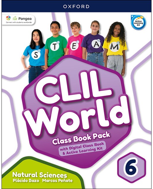 Portada de CLIL World Natural Sciences 6. Class Book