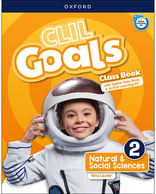 Portada de CLIL Goals Natural & Social Sciences 2. Class book.