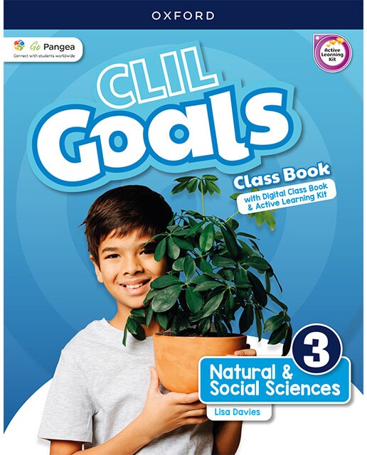 Portada de CLIL Goals Natural & Social Sciences 3. Class book.