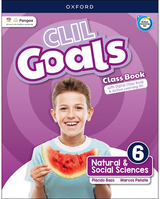 Portada de CLIL Goals Natural & Social Sciences 6. Class book