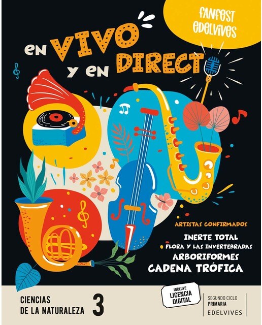 Portada de Proyecto: FanFest. Ciencias de la Naturaleza 3.