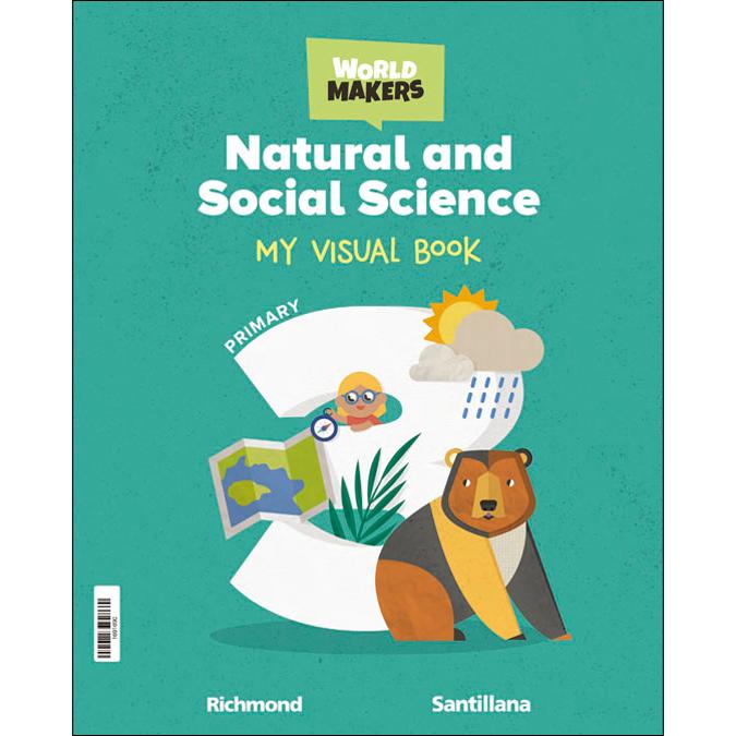Imagen 0 de NATURAL AND SOCIAL SCIENCE 3 PRIMARY WORLD MAKERS (Tapa blanda)