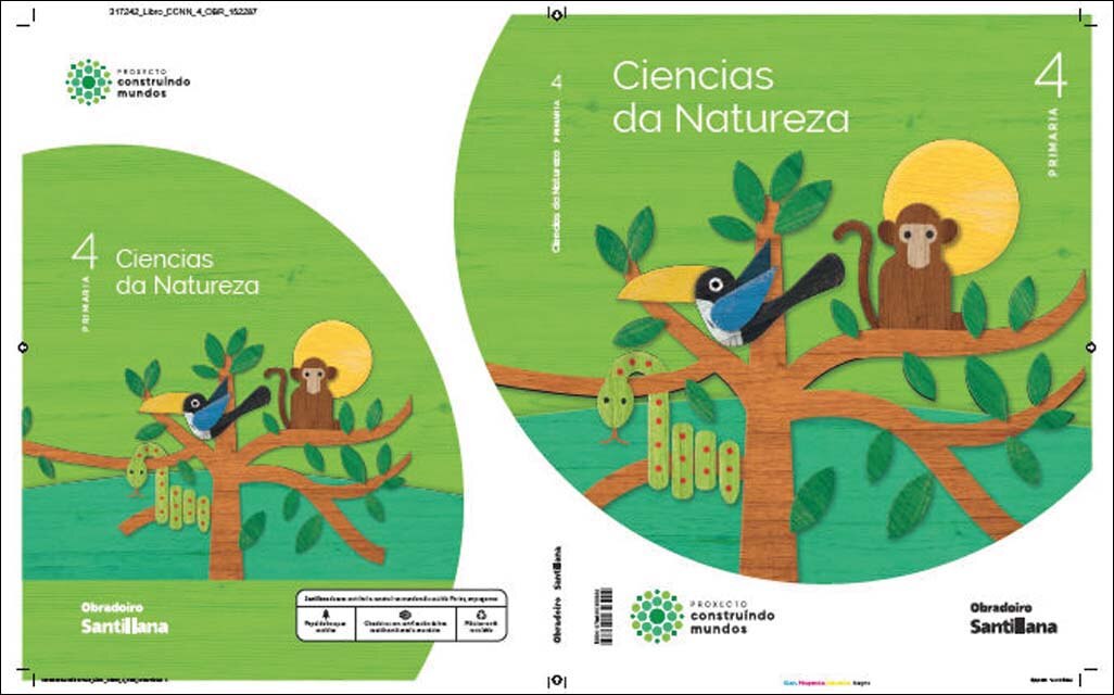 Imagen 0 de CIENCIAS DA NATUREZA 4 PRIMARIA CONSTRUINDO MUNDOS (Tapa blanda)