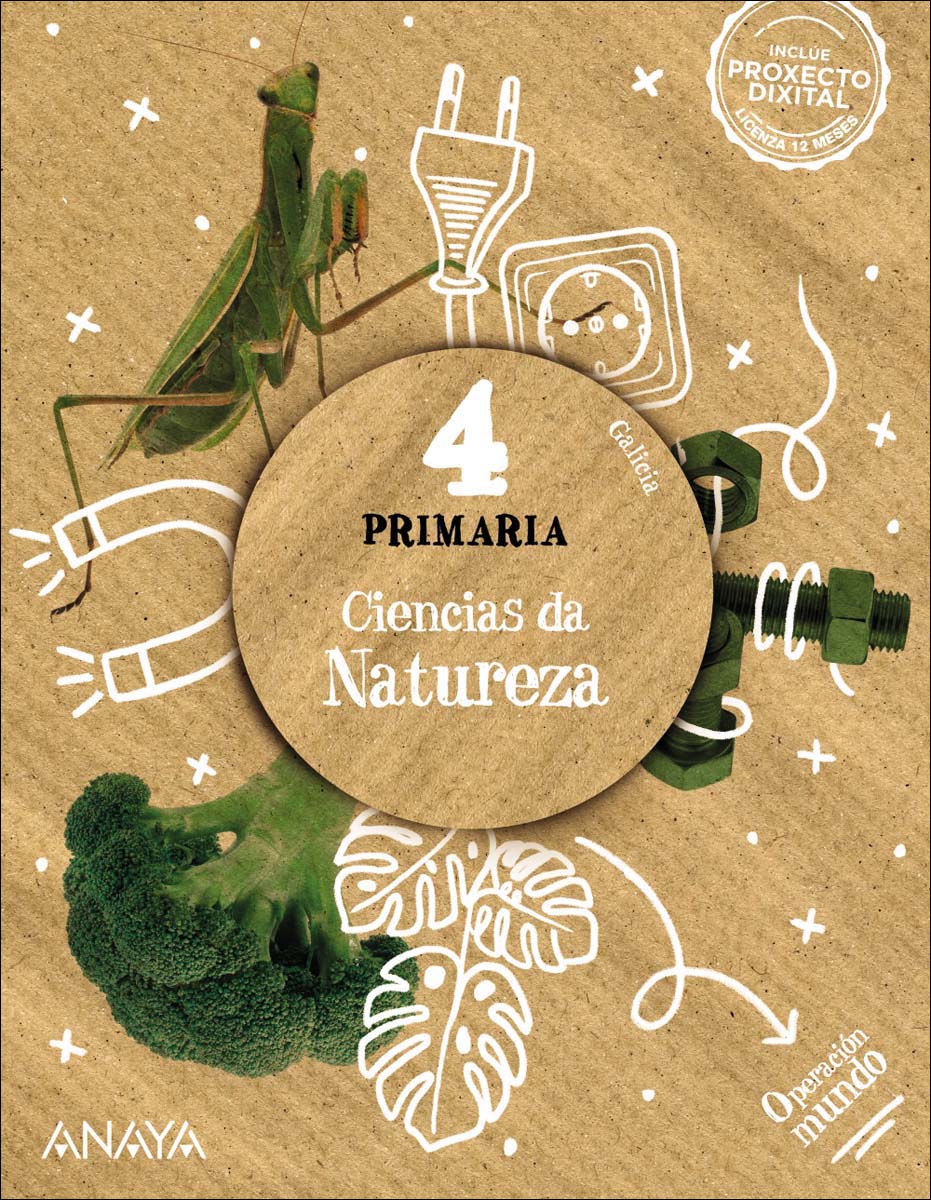 CIENCIAS DA NATUREZA 4 (Tapa blanda) 1