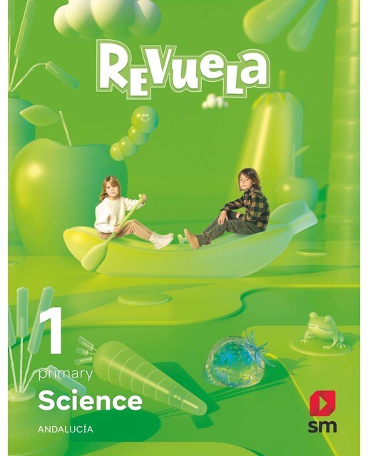 Portada de Science. 1 Primary. Revuela. Andalucía (Tapa blanda).