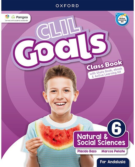 Portada de CLIL Goals Natural & Social Sciences 6. Class book Pack (Andalusia)