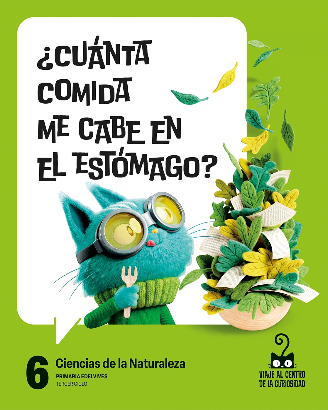 Portada de Proyecto: Viaje al centro de la curiosidad. Ciencias de la Naturaleza 6 [Castilla y León]