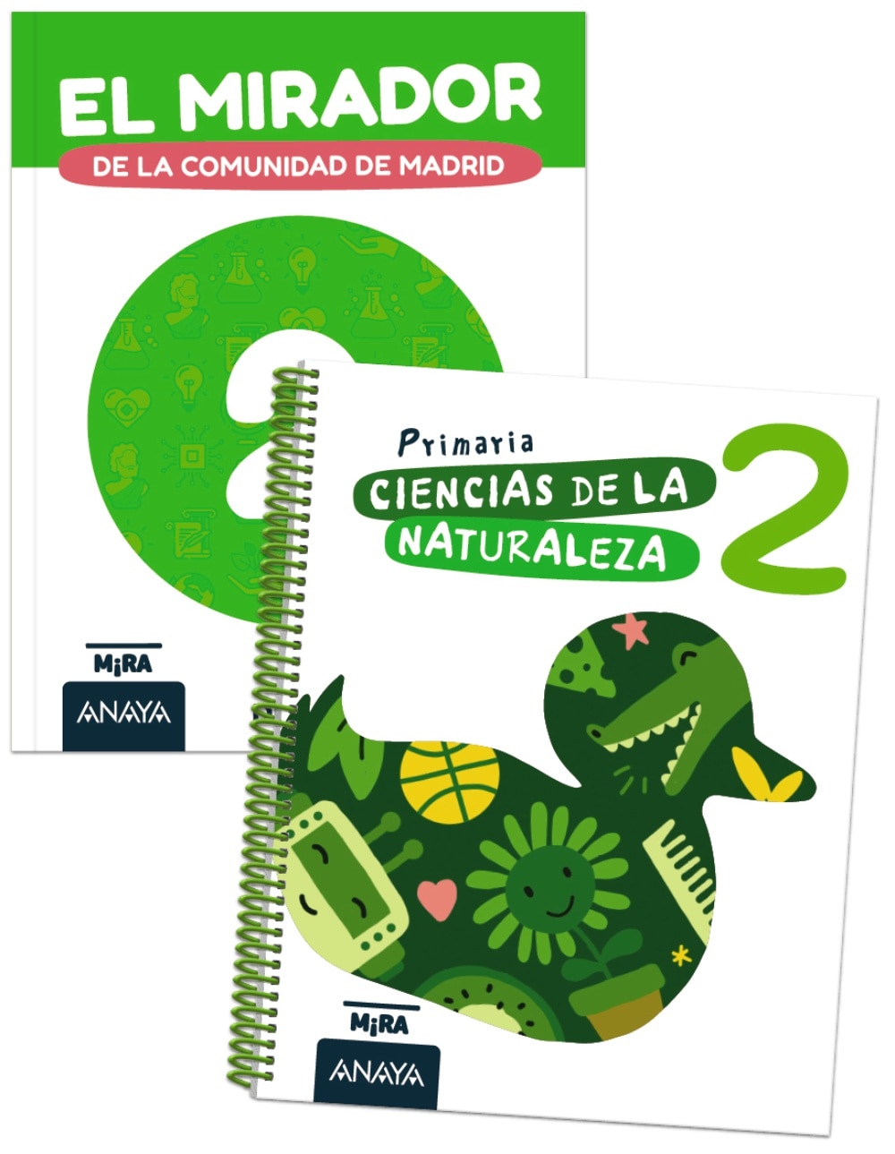 Imagen 0 de CIENCIAS DE LA NATURALEZA 2 + EL MIRADOR (Tapa blanda)