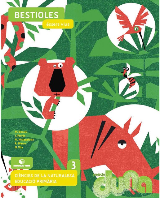 Portada de Ciències de la naturalesa 3r EPO - Projecte Duna (quaderns) (Tapa blanda).