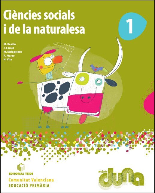 Portada de Alimentació, cos i salut. Ciències de la Naturalesa 1. Projecte Duna - València (Tapa blanda).
