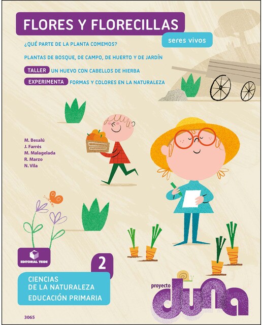 Portada de Ciencias de la Naturaleza 2. Cuaderno 1 - Proyecto Duna - Seres Vivos - 9788430730650