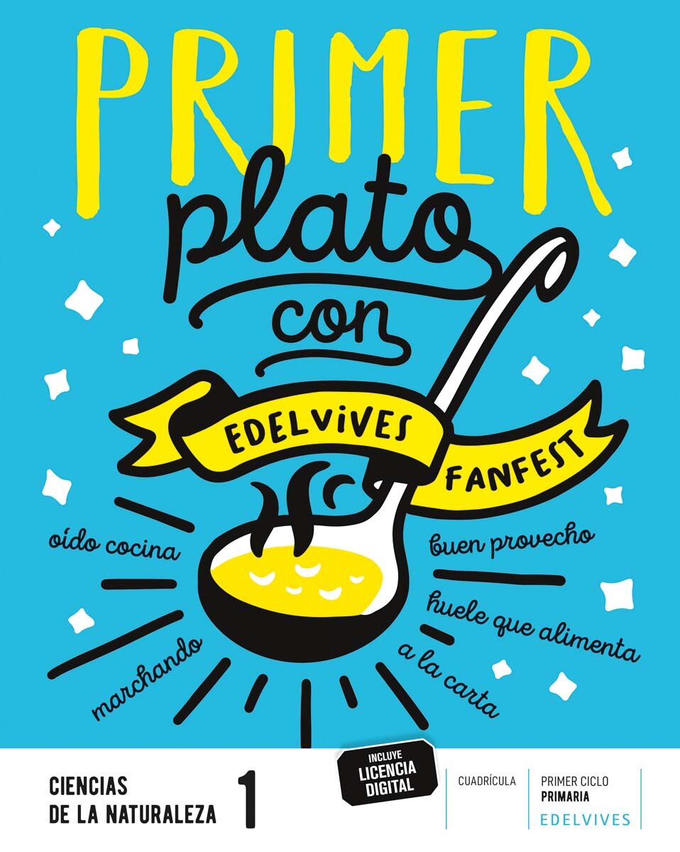Portada de Proyecto: FanFest. Ciencias de la Naturaleza 1 - Cuadrícula