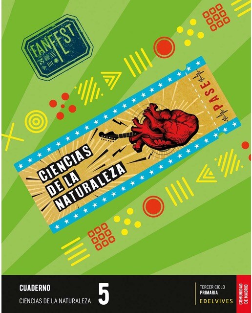 Proyecto: FanFest. Ciencias de la Naturaleza 5 - Cuaderno [Comunidad de Madrid] 1