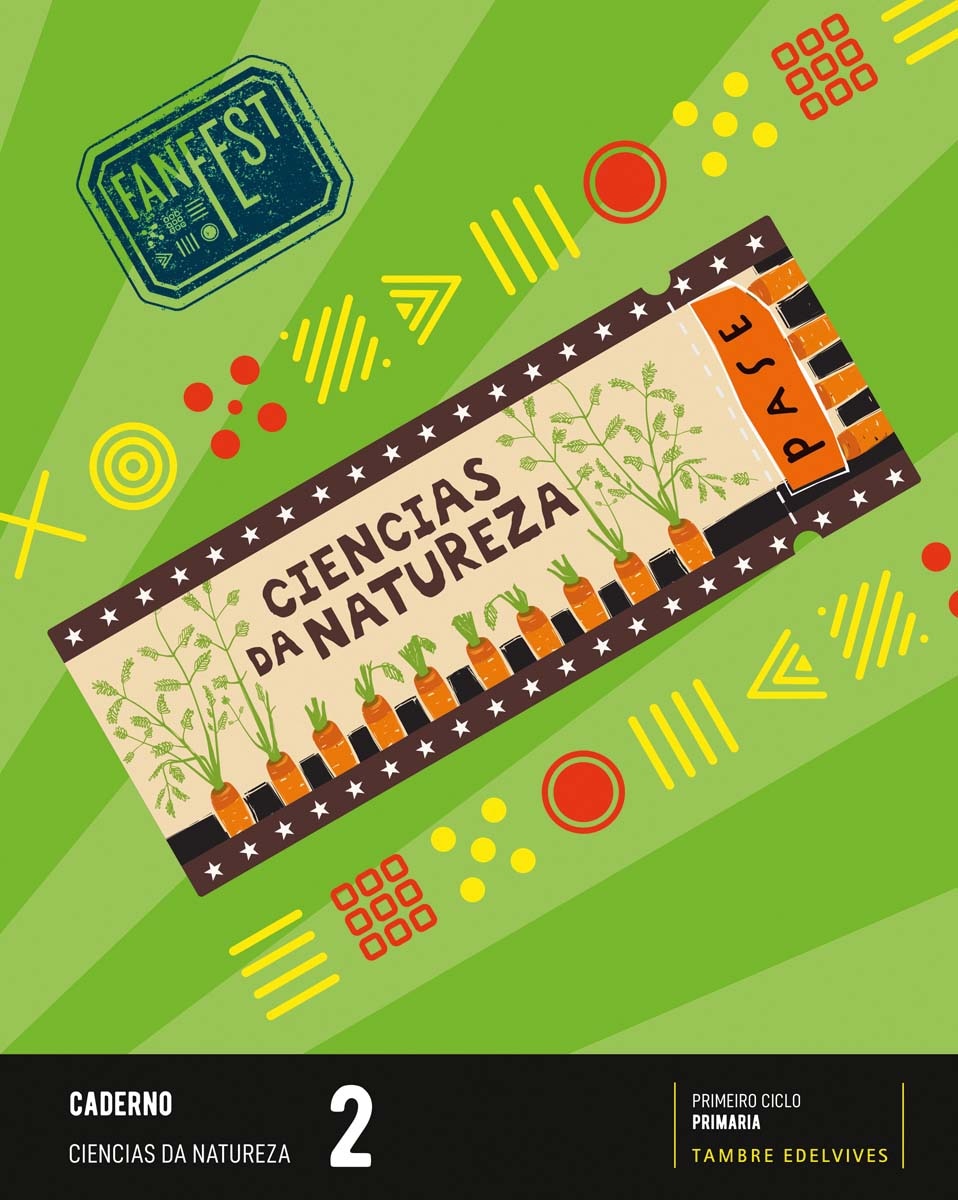 Portada de Proxecto: FanFest. Ciencias da Natureza 2 - Caderno.