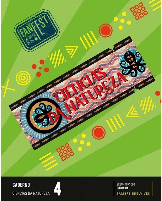 Portada de Proxecto: FanFest. Ciencias da Natureza 4 - Caderno.