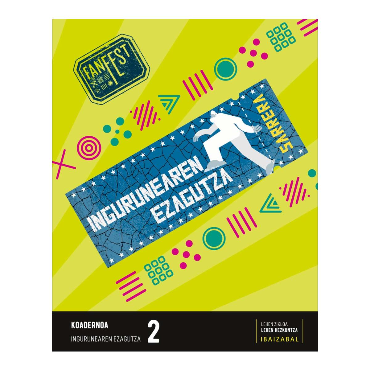 Portada de Ingurunearen Ezagutza LMH 2 Koadernoa (Tapa blanda).