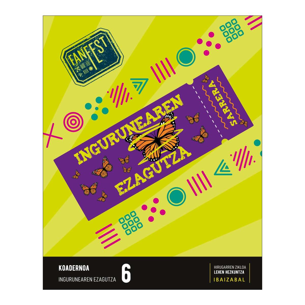 Ingurunearen Ezagutza Lmh 6 koadernoa (Tapa dura) 1