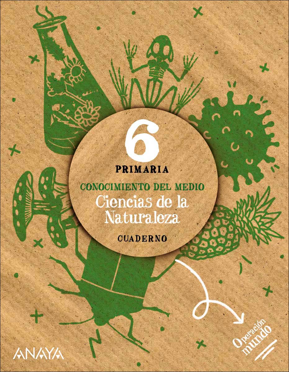 Ciencias de la Naturaleza 6. Cuaderno (Tapa blanda) 1