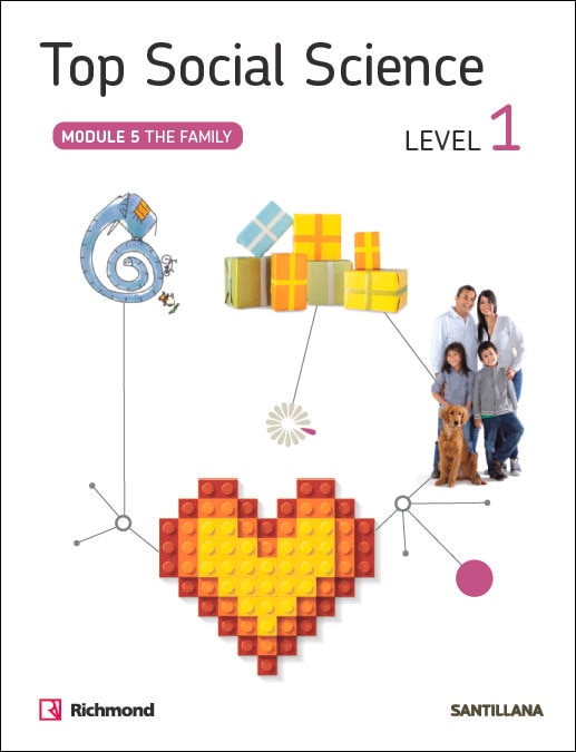 Portada de TOP SOCIAL SCIENCE 1 THE FAMILY (Tapa blanda).