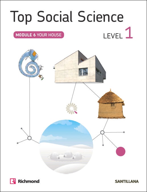 Portada de TOP SOCIAL SCIENCE 1 YOUR HOUSE (Tapa blanda).