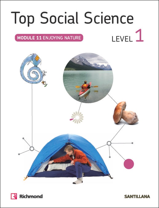 Portada de TOP SOCIAL SCIENCE 1 ENJOYING NATURE (Tapa blanda).