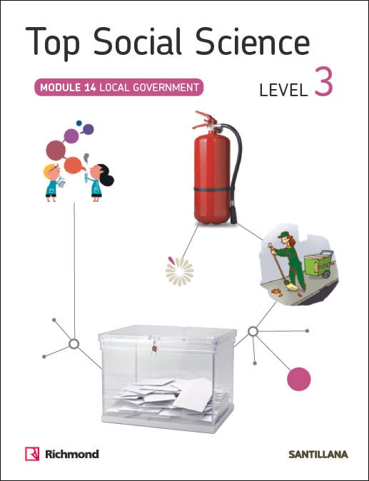 Portada de TOP SOCIAL SCIENCE 3 LOCAL GOVERNMENT (Tapa blanda).