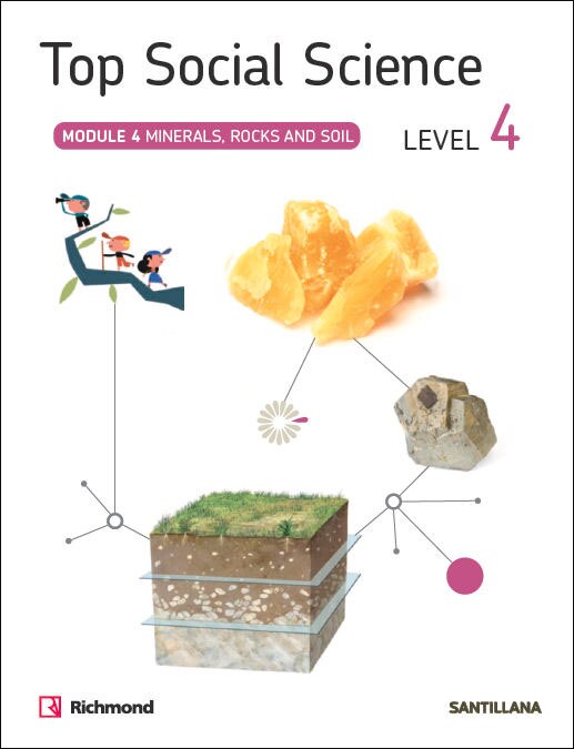 TOP SOCIAL SCIENCE 4 MINERALS ROCKS AND SOIL (Tapa blanda) 1