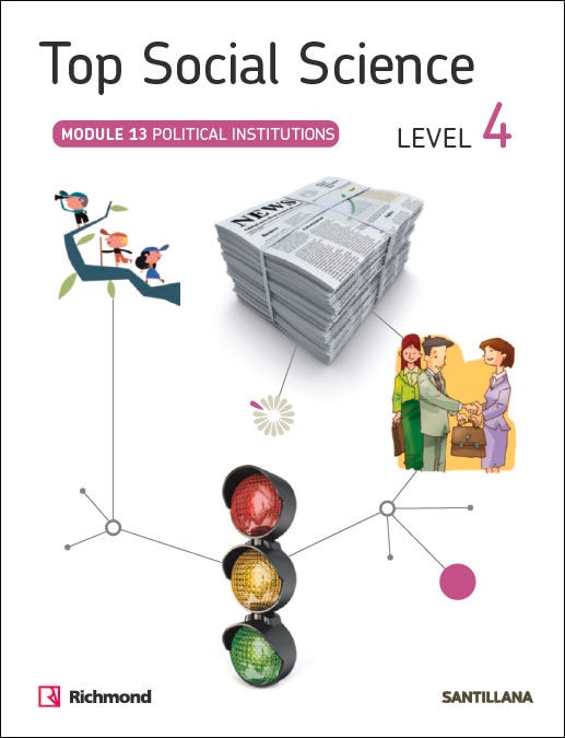 Portada de TOP SOCIAL SCIENCE 4 POLITICAL INSTITUTIONS (Tapa blanda).