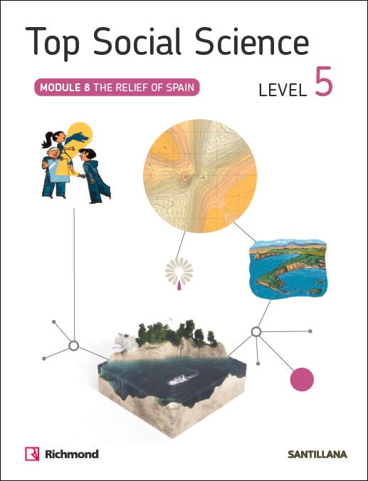 TOP SOCIAL SCIENCE 5 THE RELIEF OF SPAIN (Tapa blanda) 1