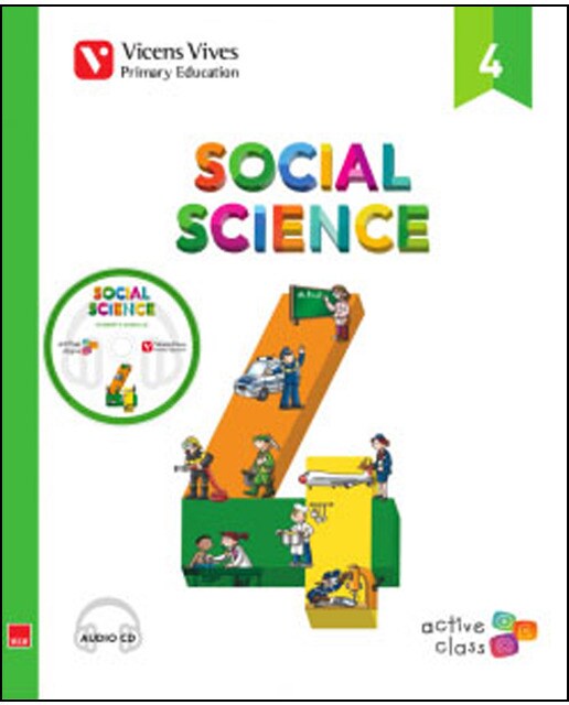 Social science 4 + cd (active class) (Tapa blanda) 1