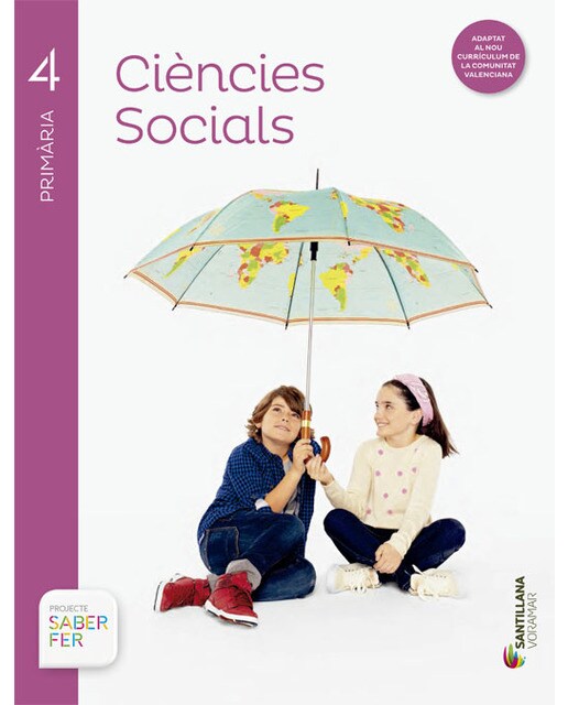 CIENCIAS SOCIALS 4 PRIMARIA SABER FER  (Tapa blanda) 1
