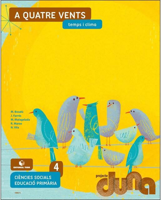 Portada de Ciències socials 4 (quaderns) - Projecte Duna - 9788430719976