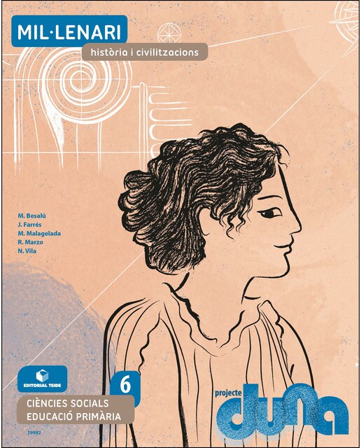 Portada de Ciències socials 6 (quaderns) - Projecte Duna (Tapa blanda).
